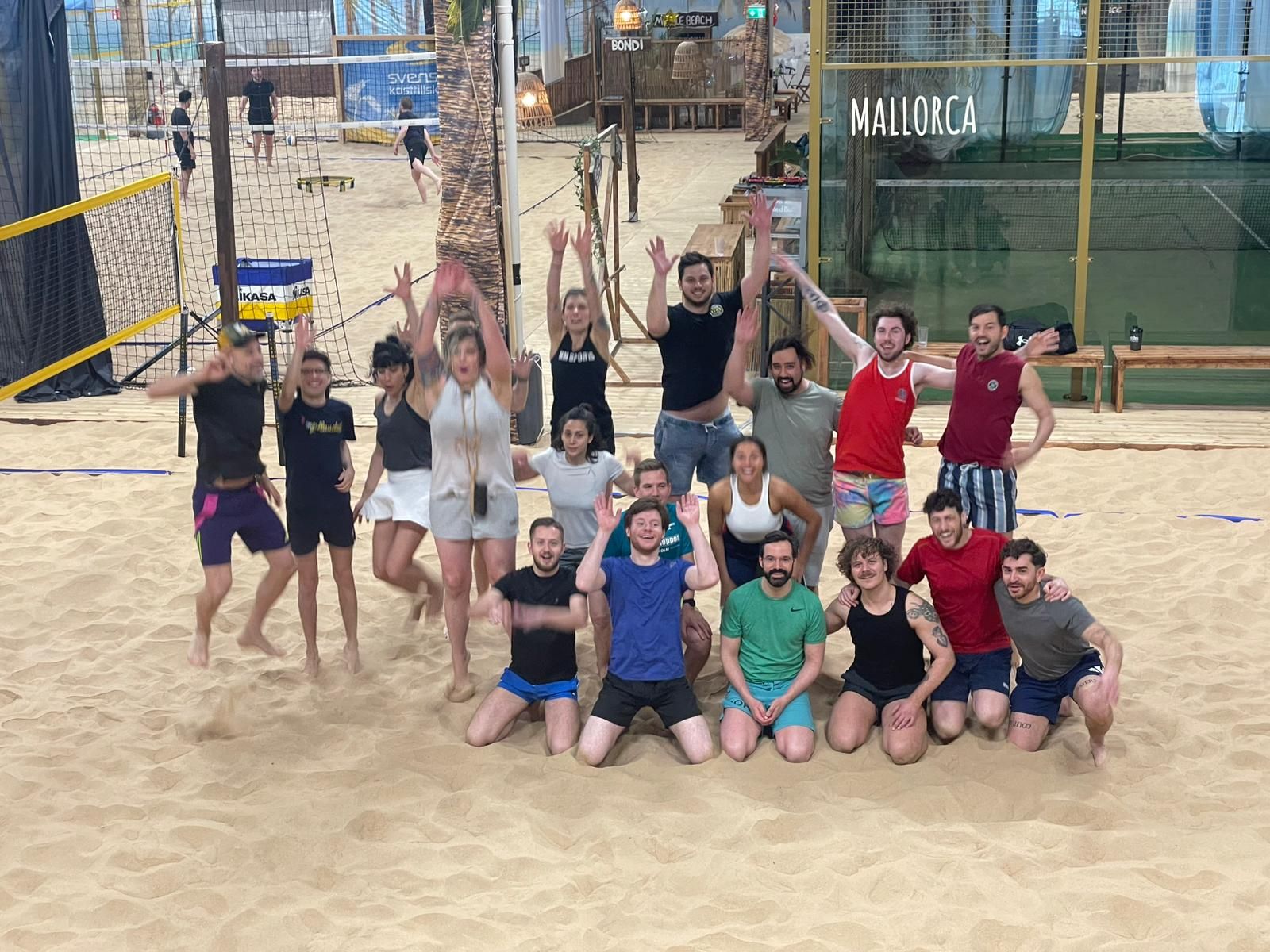 Stockholm All Stripes Beachvolleyboll